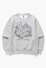 Service Works - Frequent Flyer Crewneck - Heather Grey