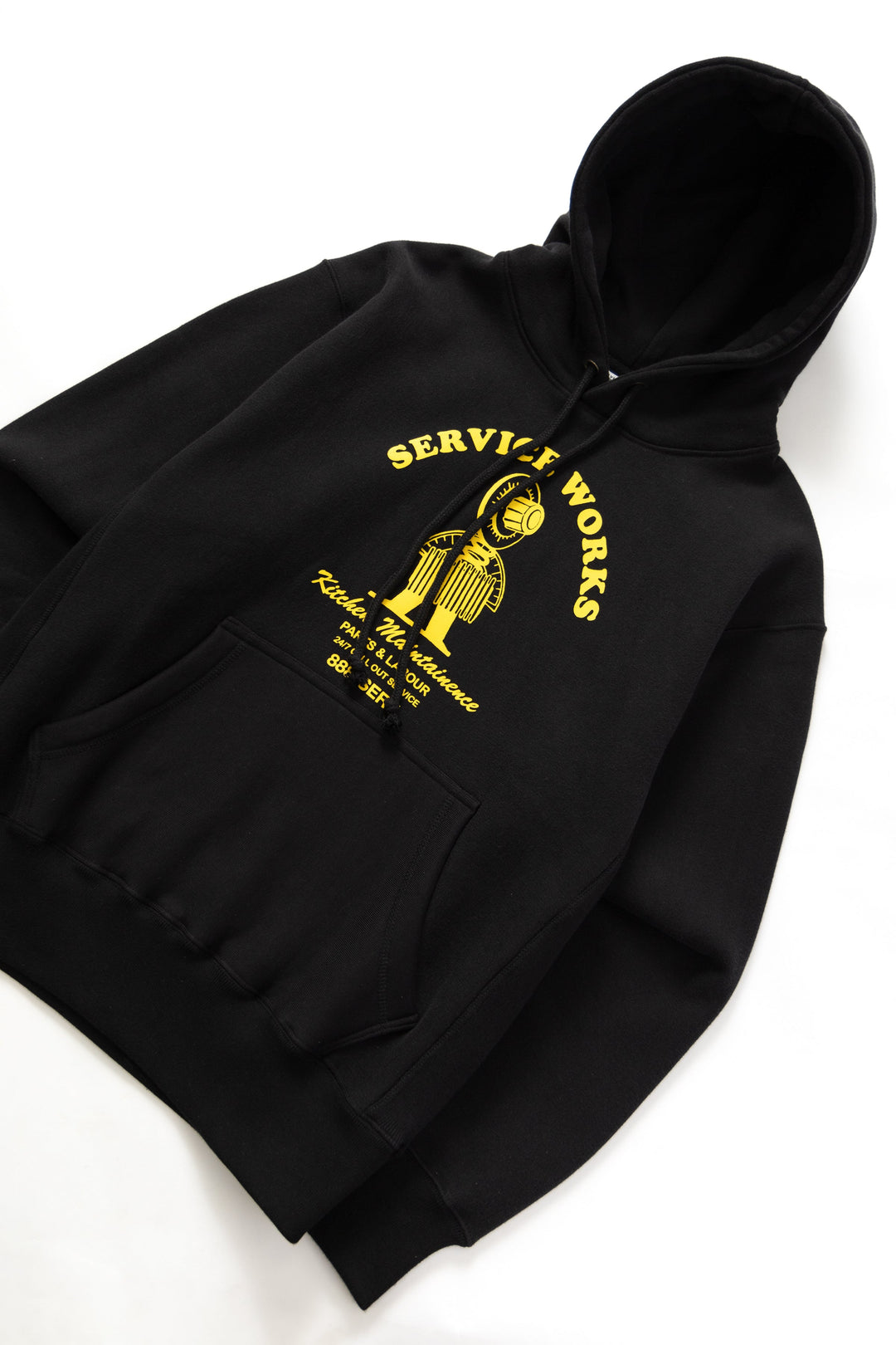 Service Works - Maintenance Hoodie - Black