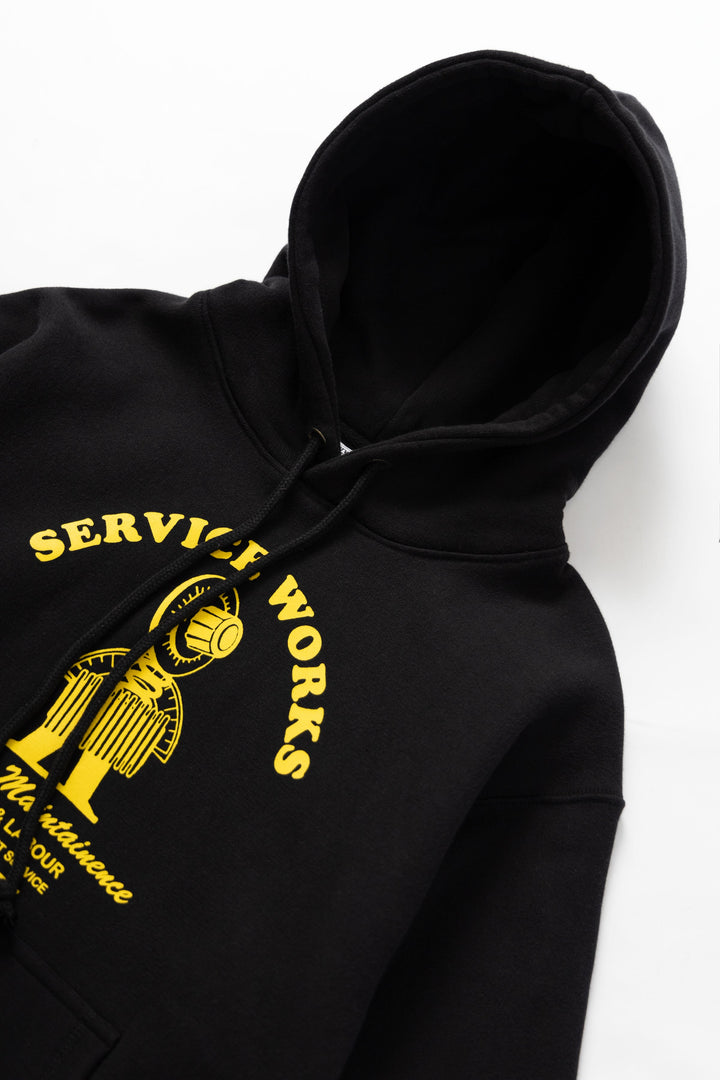 Service Works - Maintenance Hoodie - Black