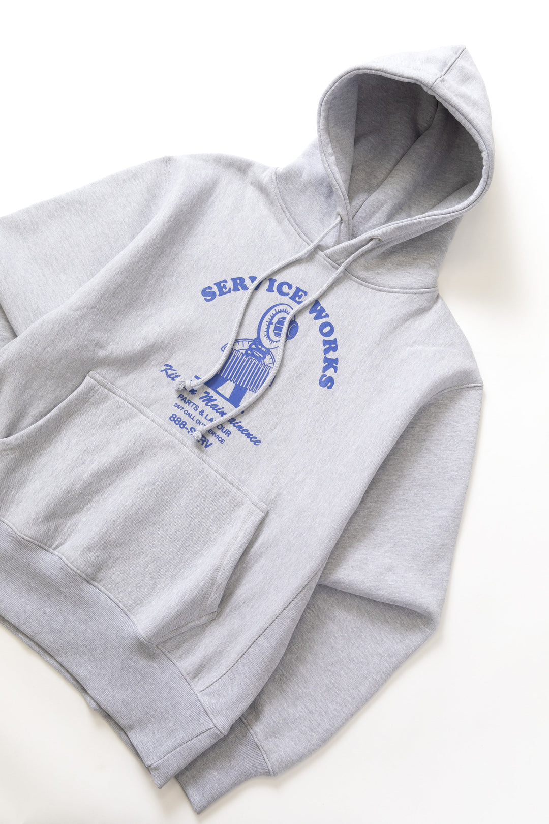 Service Works - Maintenance Hoodie - Heather Grey