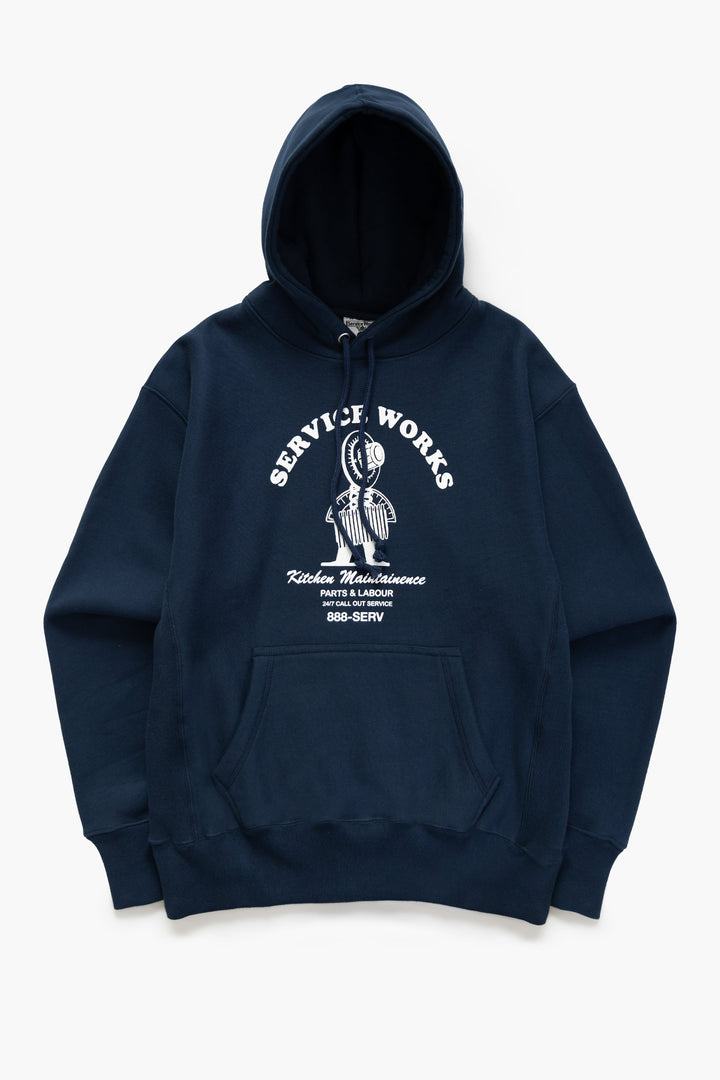 Service Works - Maintenance Hoodie - Navy