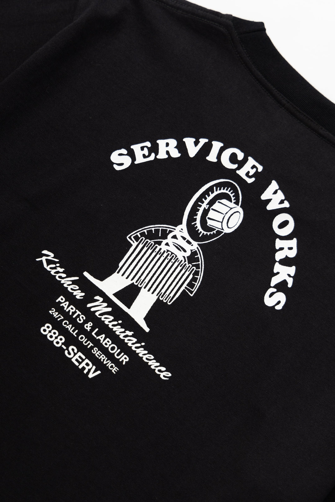 Service Works - Maintenance Tee - Black