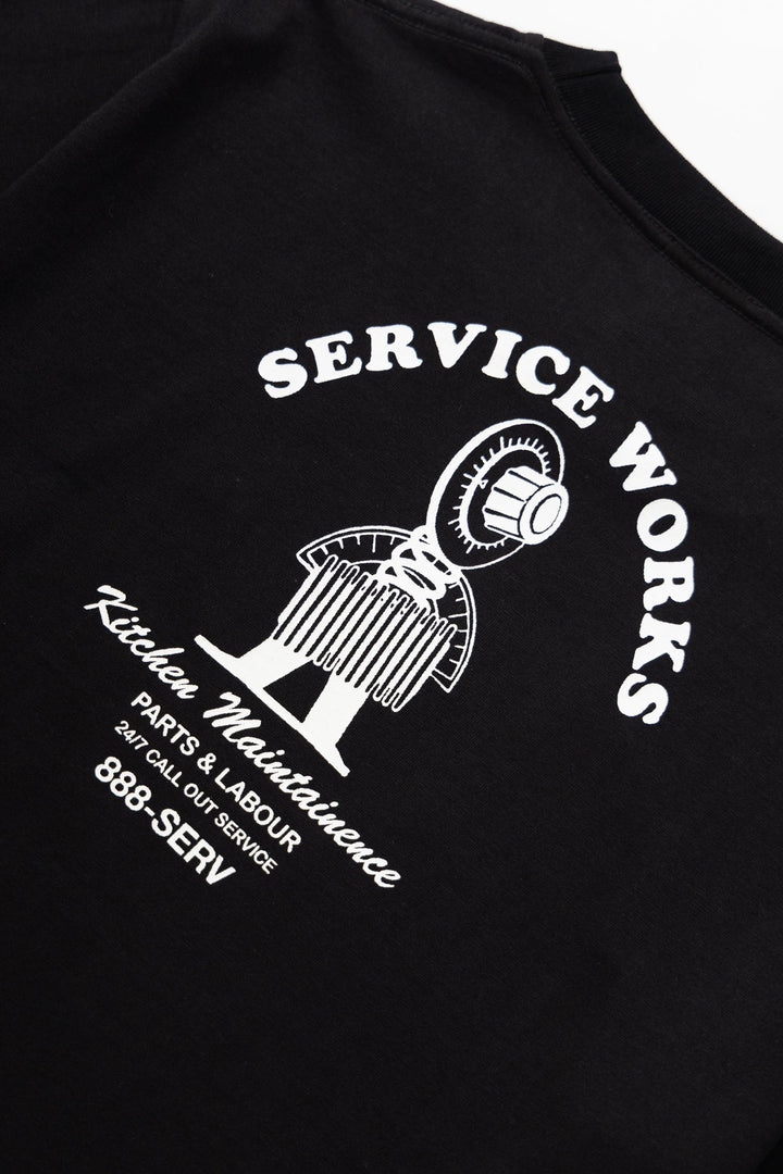 Service Works - Maintenance Tee - Black