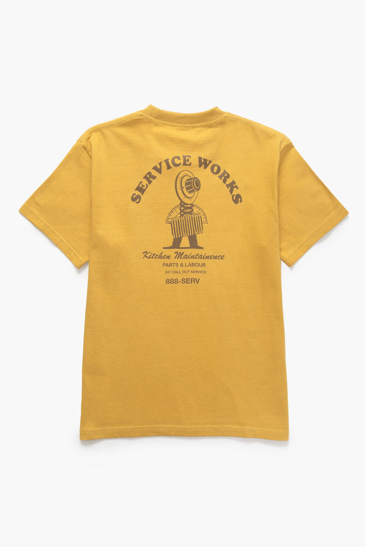 Service Works - Maintenance Tee - Mustard