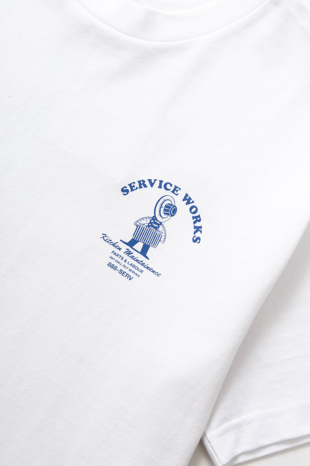 Service Works - Maintenance Tee - White