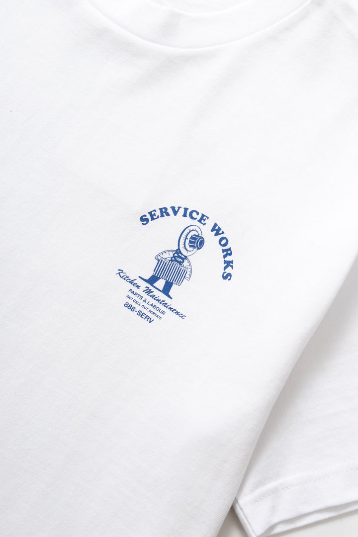 Service Works - Maintenance Tee - White