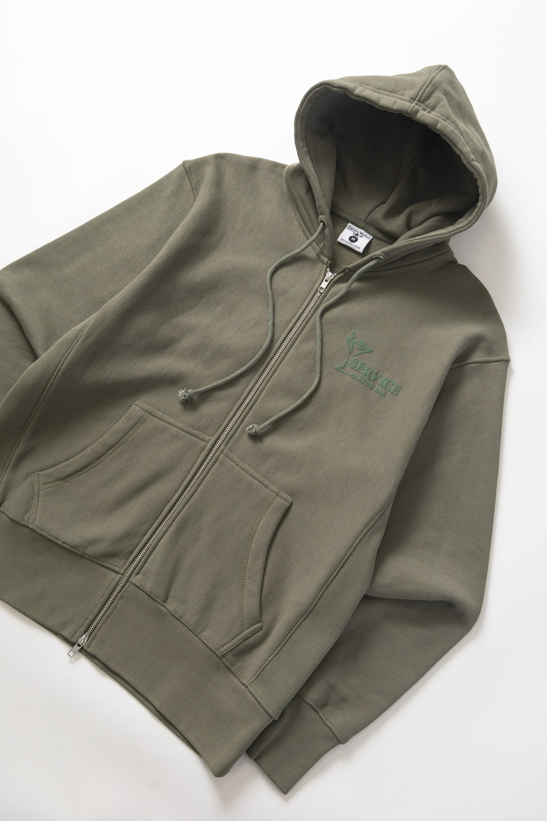 Service Works - Martini Zipper Hoodie - Olive