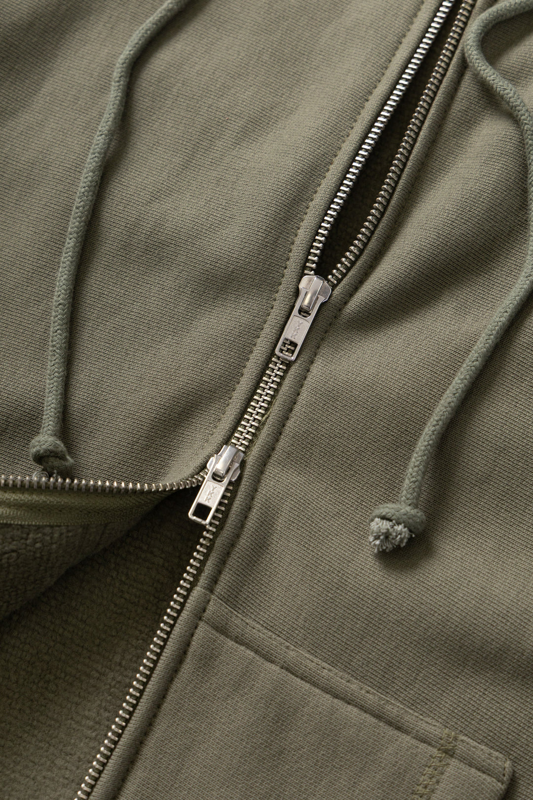 Service Works - Martini Zipper Hoodie - Olive