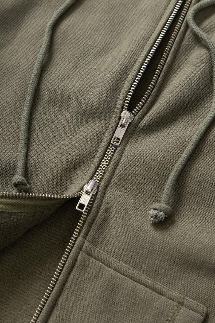 Service Works - Martini Zipper Hoodie - Olive