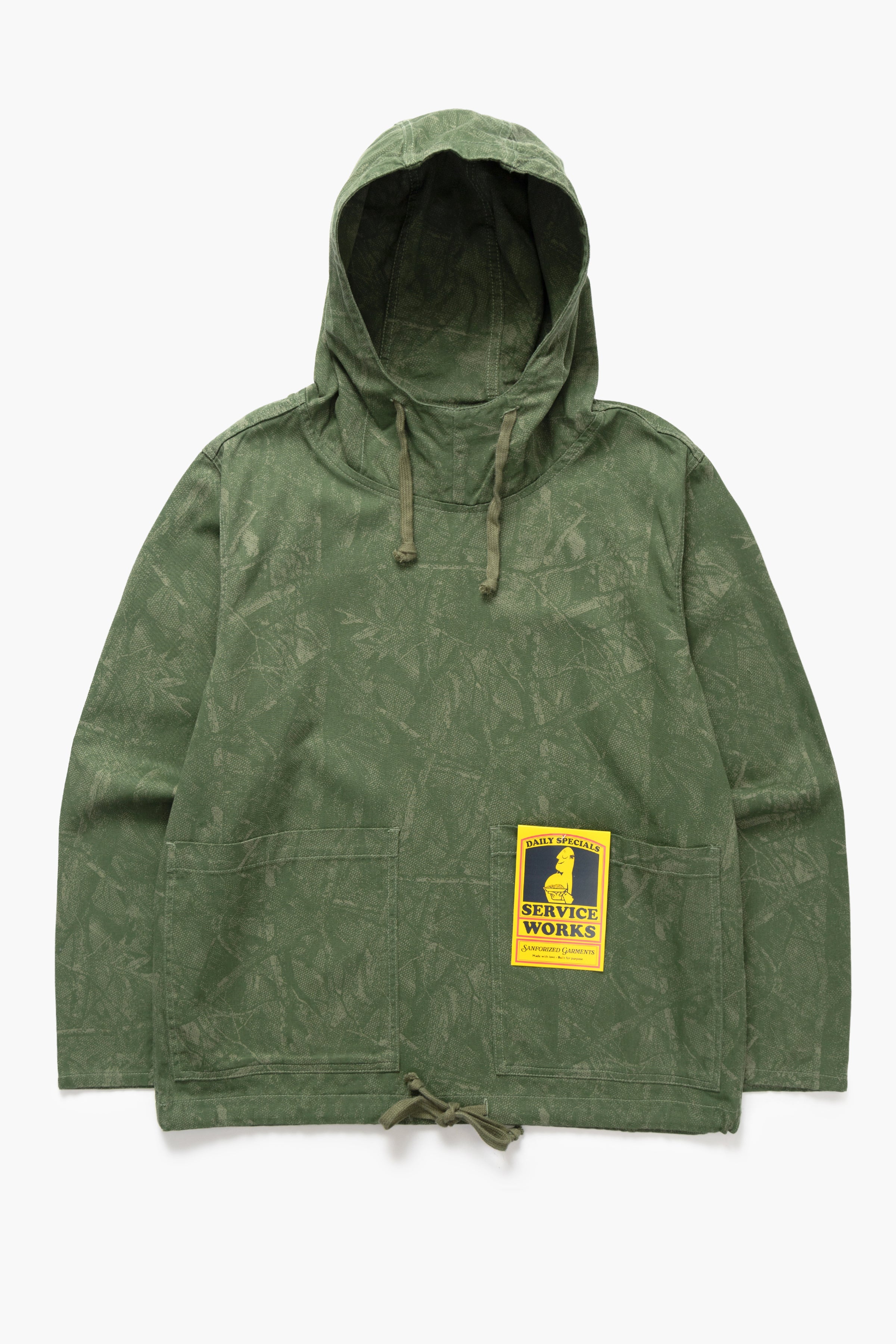 Service Works - Xerox Camo Market Smock - Olive – Blacksmith Store