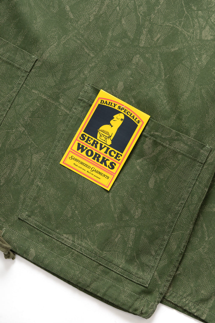 Service Works - Xerox Camo Market Smock - Olive