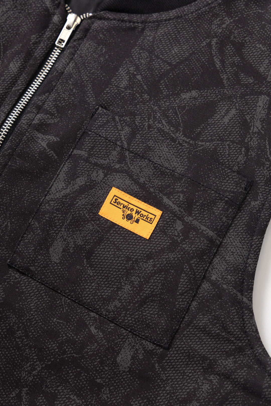 Service Works - Xerox Camo Padded Work Vest - Mono