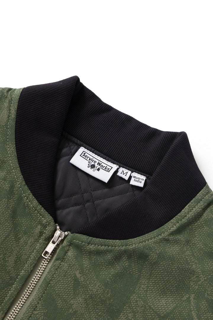 Service Works - Xerox Camo Padded Work Vest - Olive