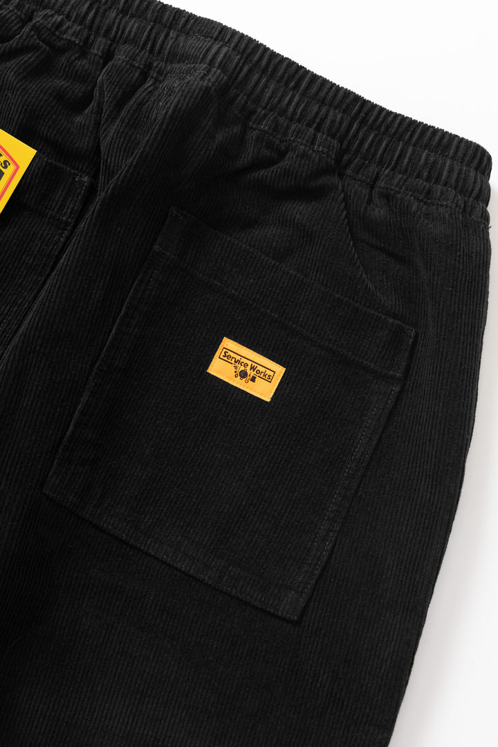 Service Works - Corduroy Chef Pants - Black