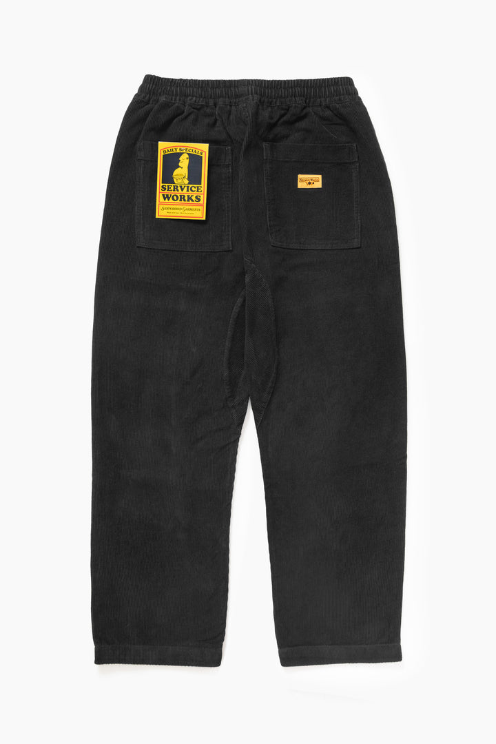 Service Works - Corduroy Chef Pants - Black