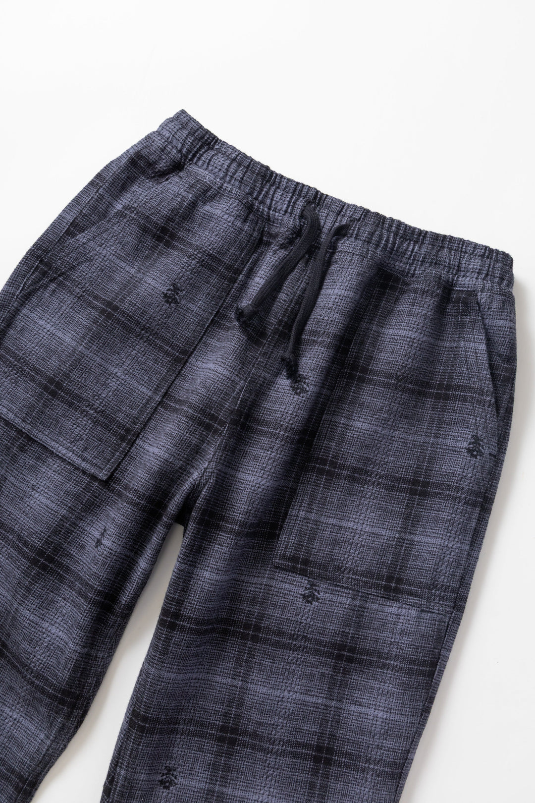 Service Works - Thistle Plaid Chef Pants - Black