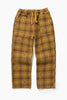 Service Works - Thistle Plaid Chef Pants - Ochre