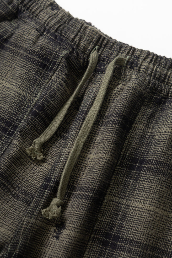 Service Works - Thistle Plaid Chef Pants - Olive