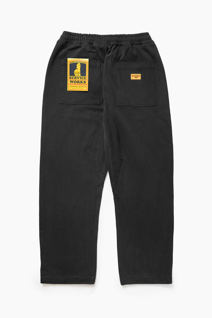 Service Works - Moleskin Chef Pants - Black