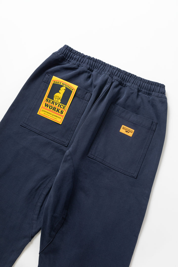Service Works - Moleskin Chef Pants - Dark Navy