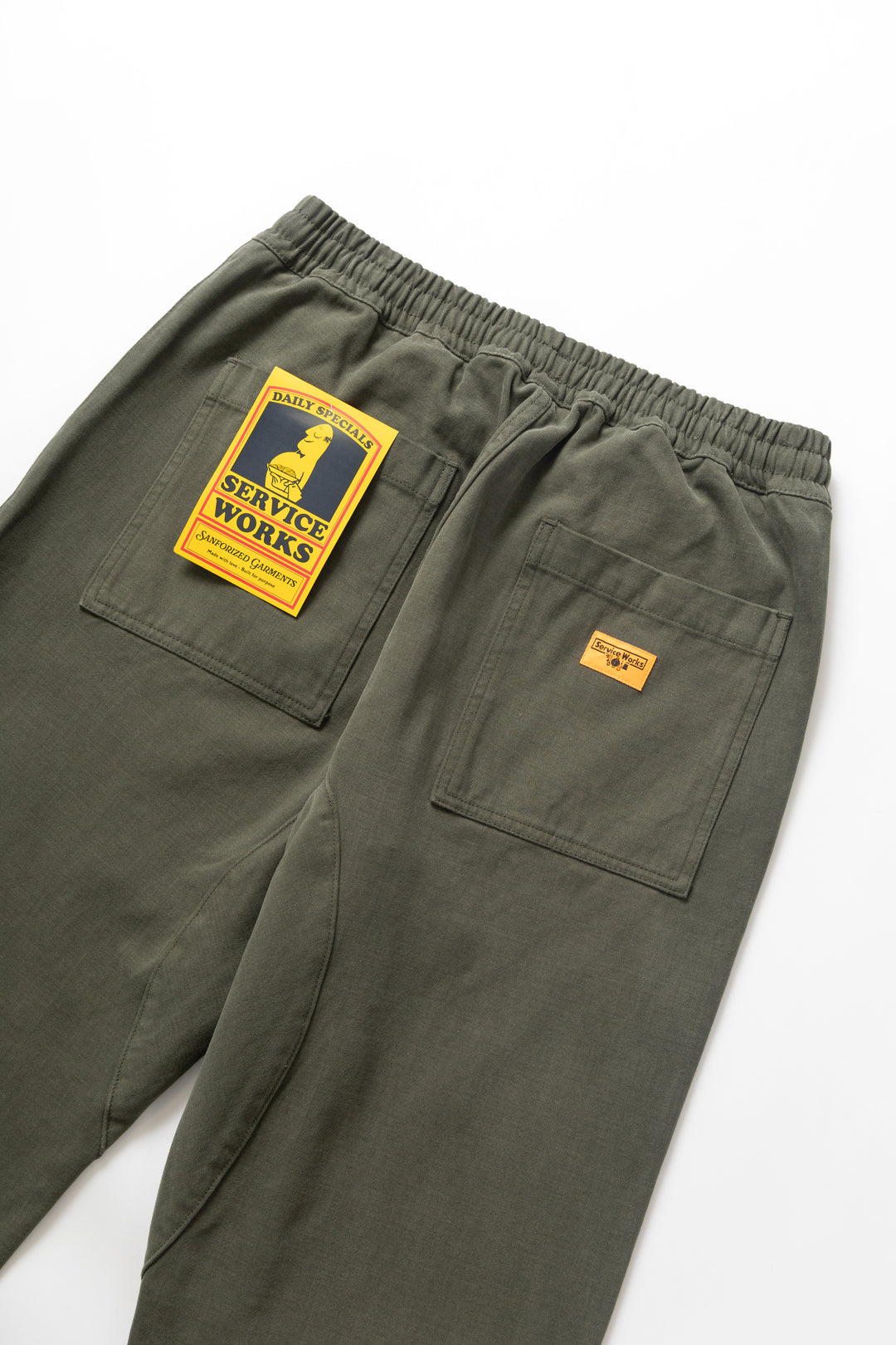 Service Works - Moleskin Chef Pants - Moss