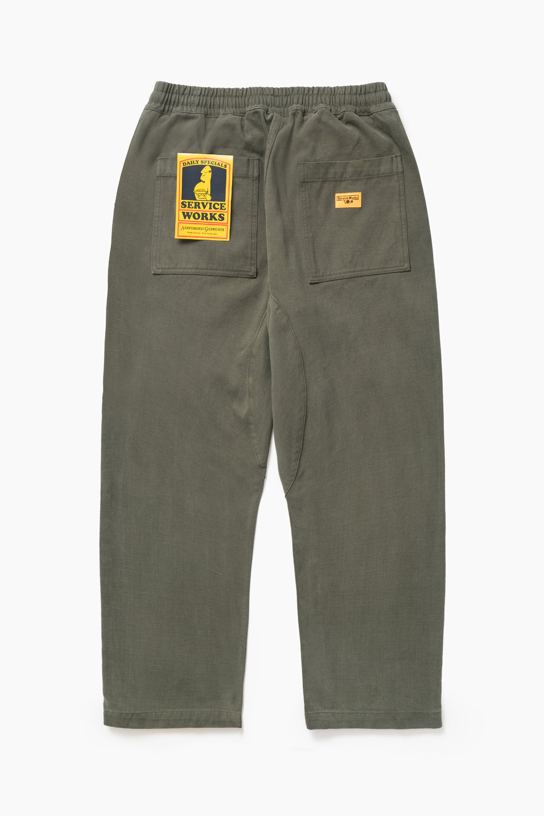 Service Works - Moleskin Chef Pants - Moss