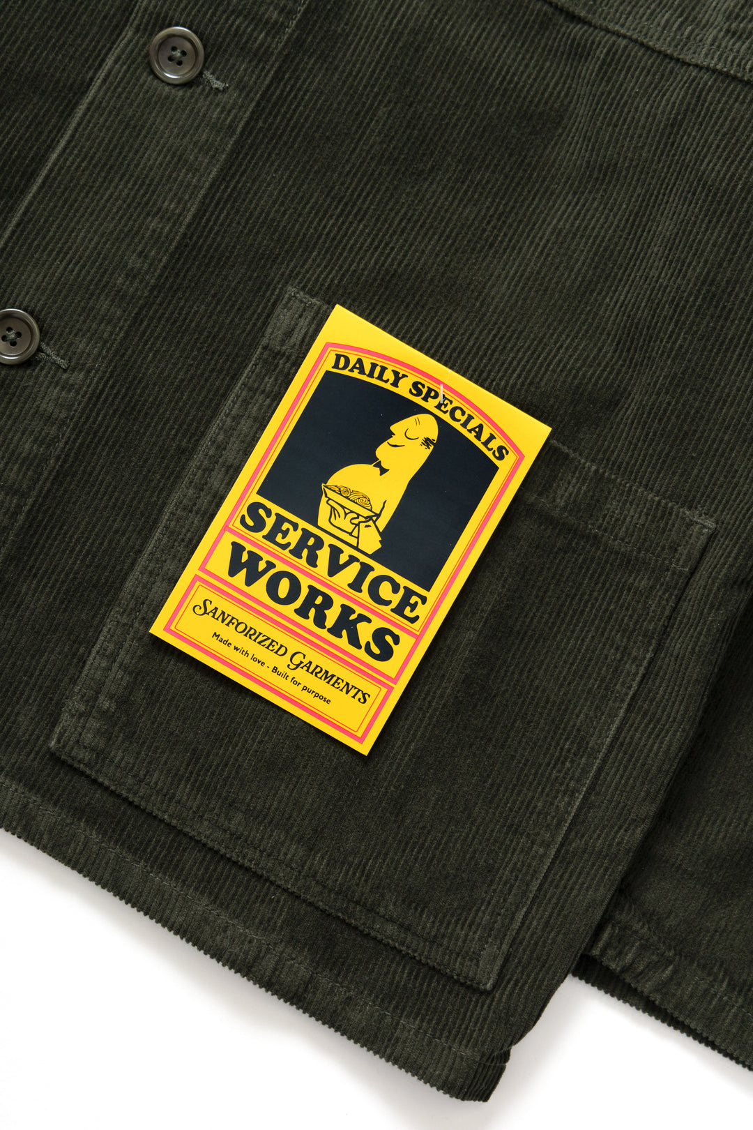Service Works - Corduroy Chore Shirt - Coppice
