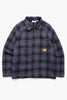 Service Works - Thistle Plaid Front Of House Jacket - Black