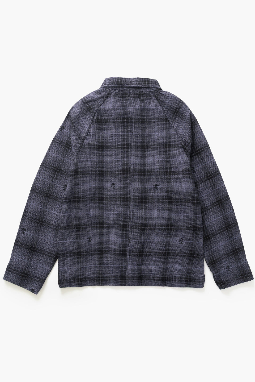 Service Works - Thistle Plaid Front Of House Jacket - Black