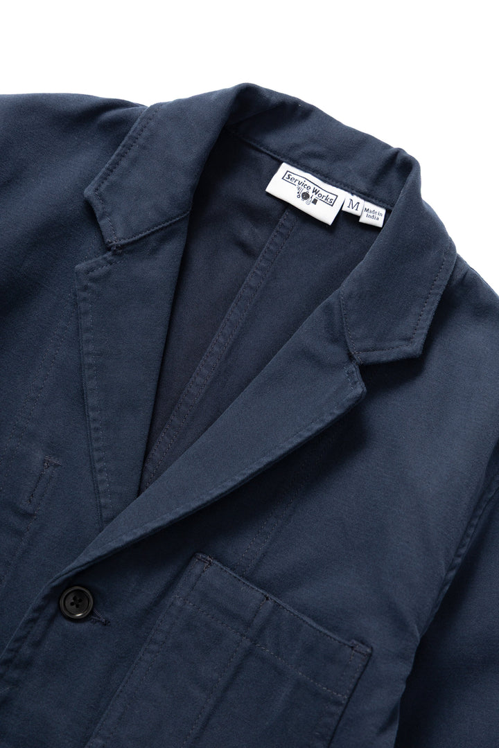 Service Works - Moleskin Server Suit Jacket - Dark Navy