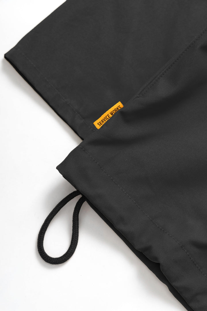 Service Works - Waxed Cotton Allotment Parka - Black