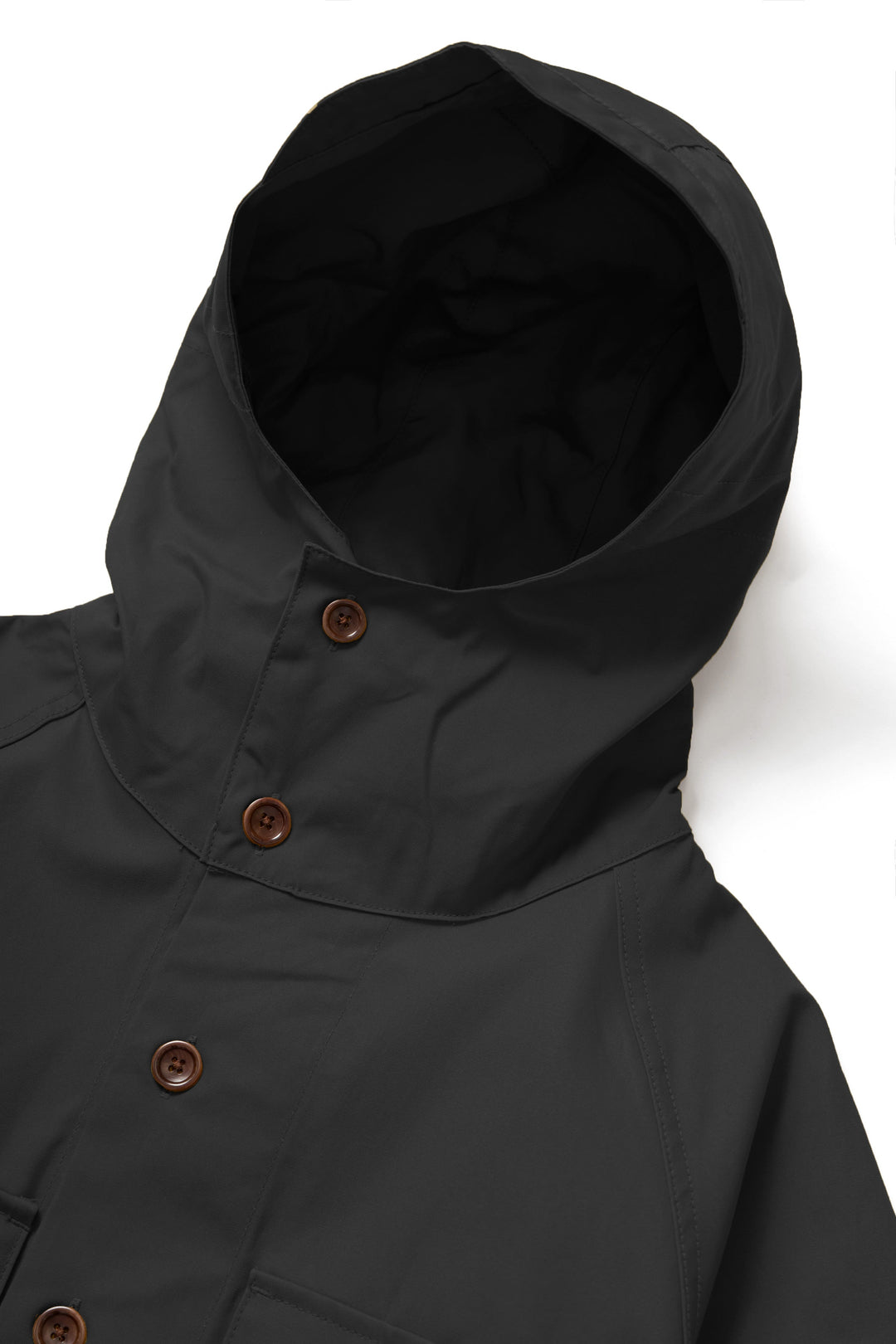 Service Works - Waxed Cotton Allotment Parka - Black