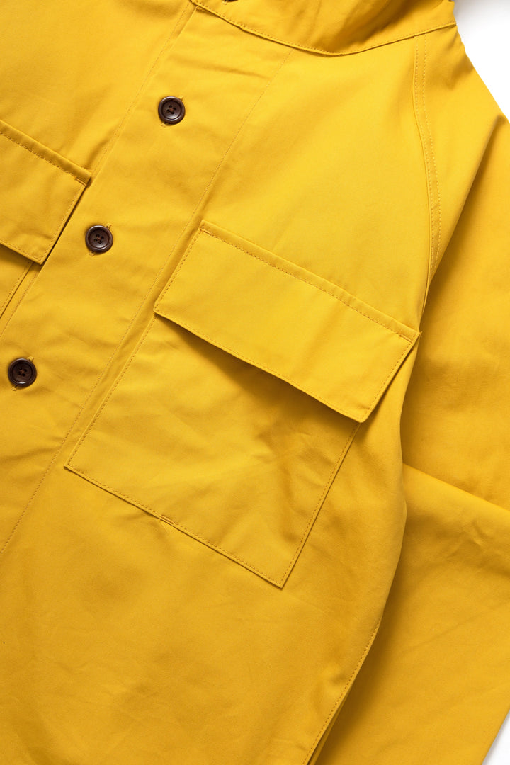 Service Works - Waxed Cotton Allotment Parka - Ochre