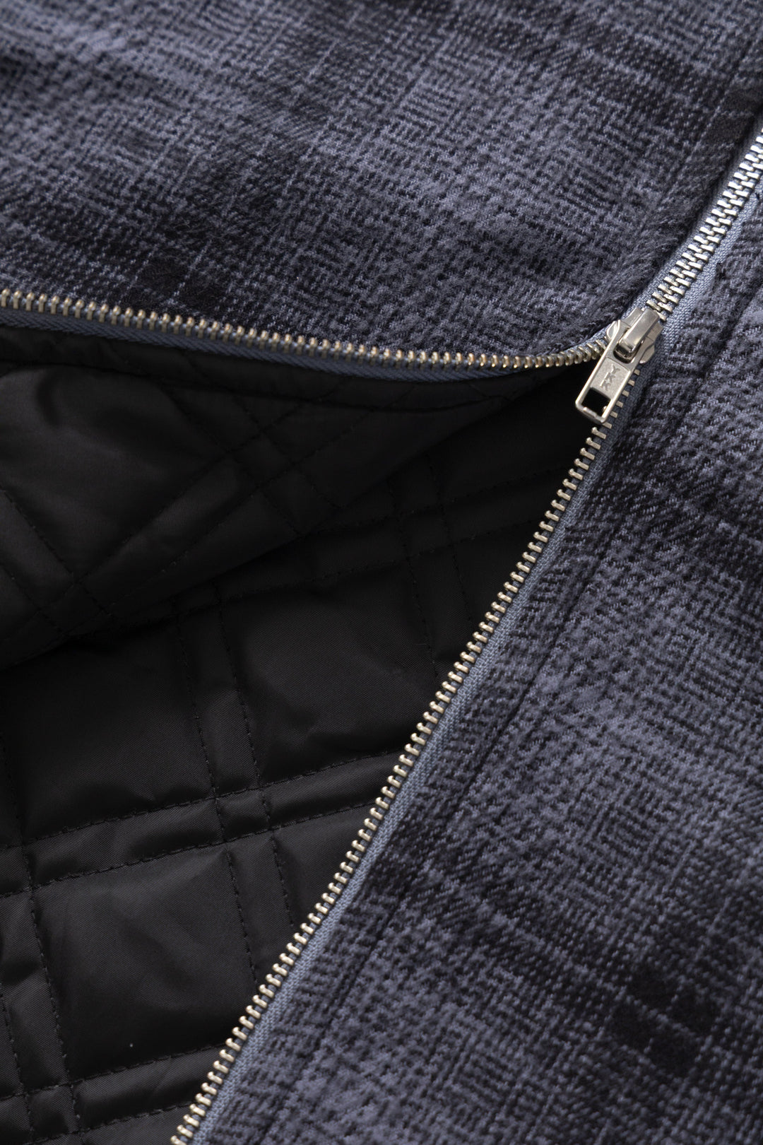 Service Works - Thistle Plaid Padded Work Vest - Black