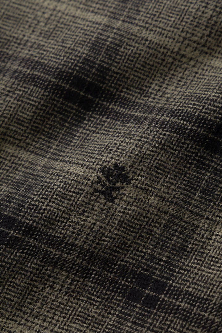 Service Works - Thistle Plaid Padded Work Vest - Olive