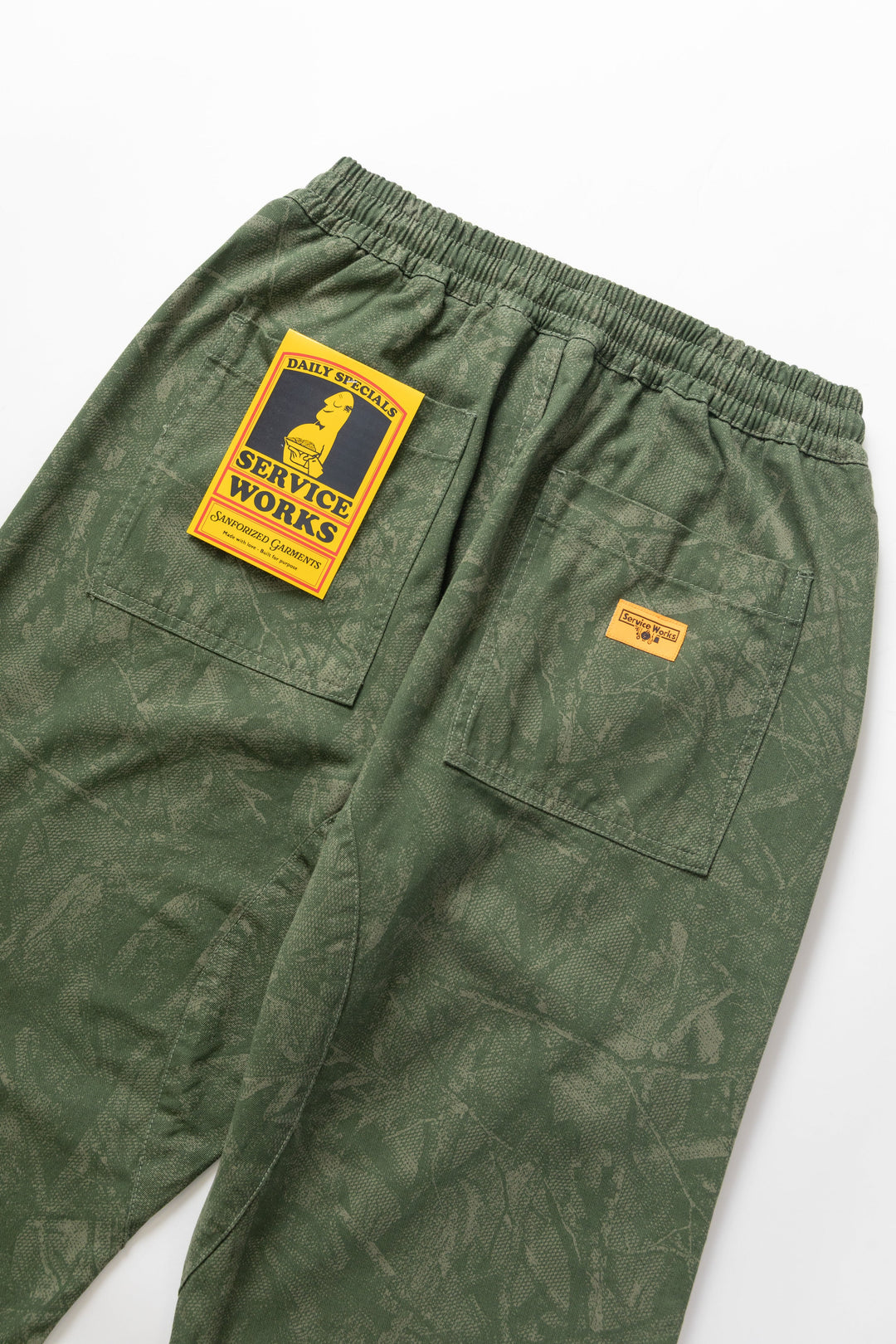 Service Works - Xerox Camo Chef Pants - Olive
