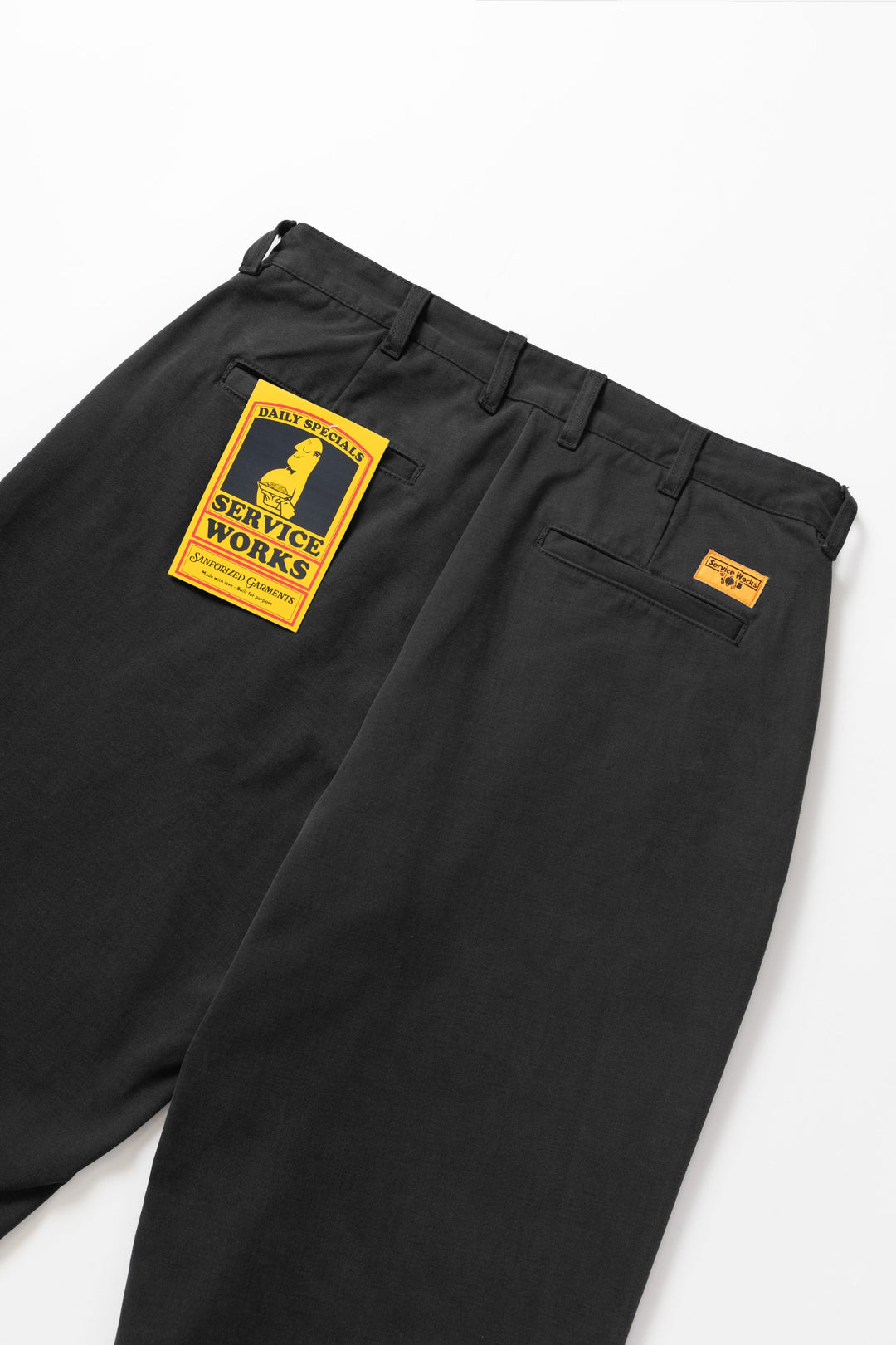 Service Works - Moleskin Part Timer Pant - Black