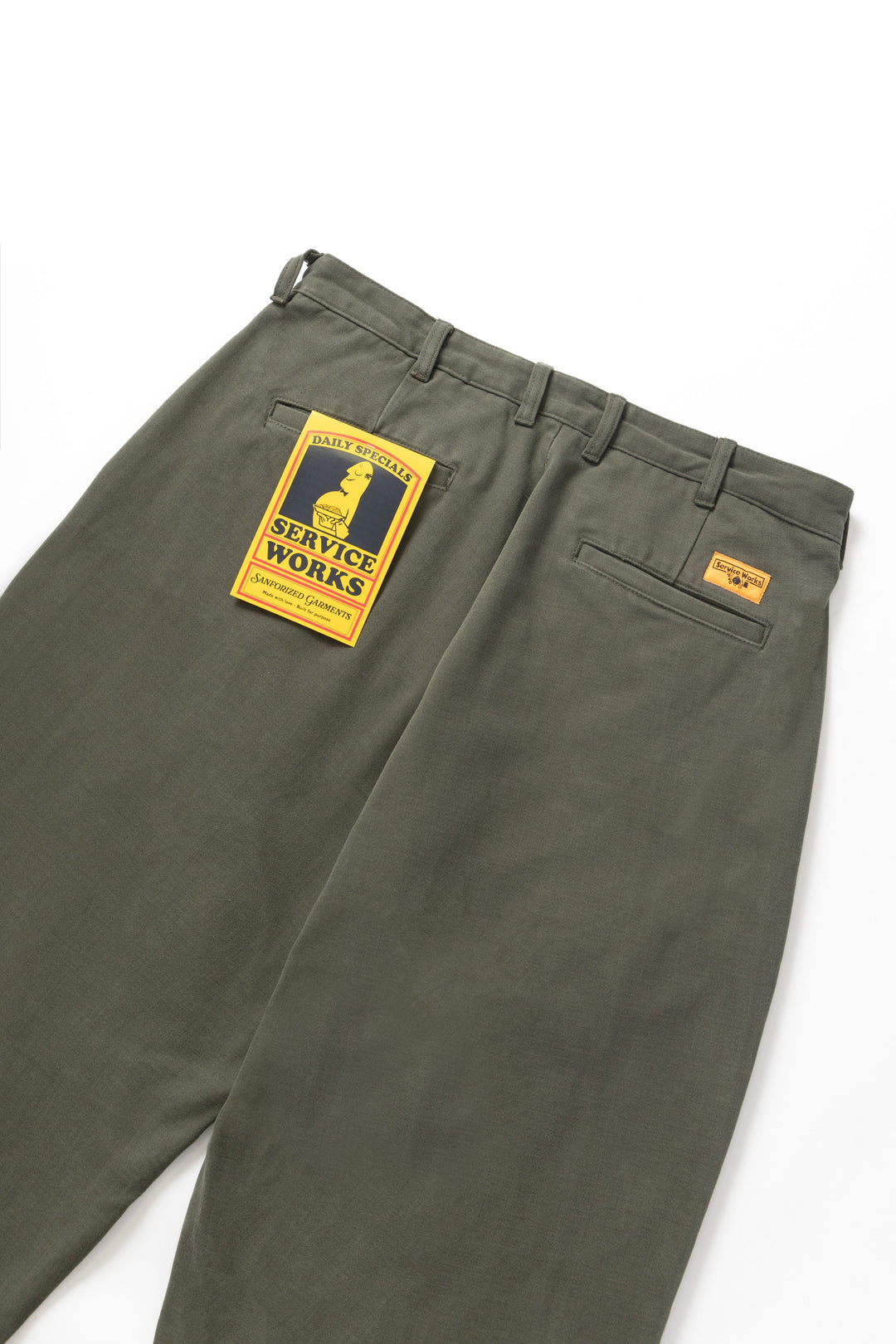 Service Works - Moleskin Part Timer Pant - Moss
