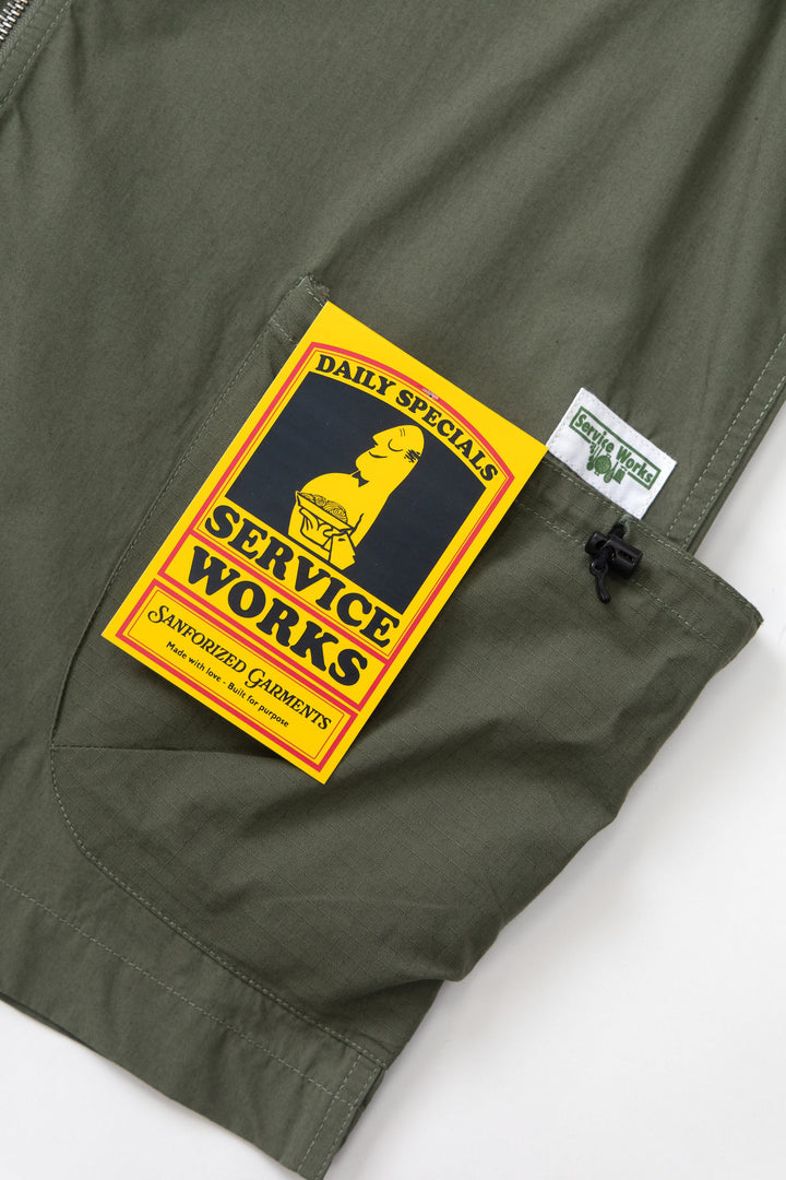 Service Works - Gardener Vest - Olive