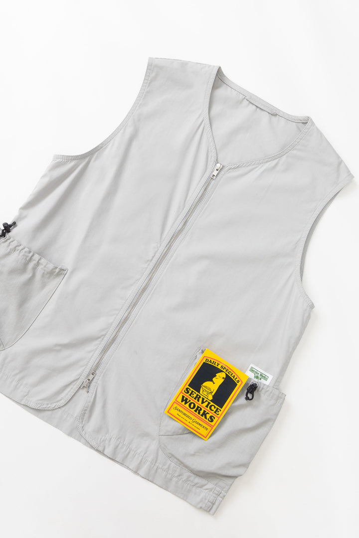 Service Works - Gardener Vest - Silver