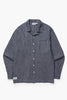 Service Works - Chambray Resort Shirt - Dark Blue