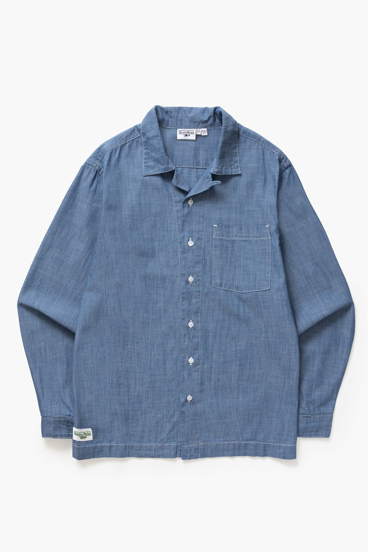 Service Works - Chambray Resort Shirt - Light Blue