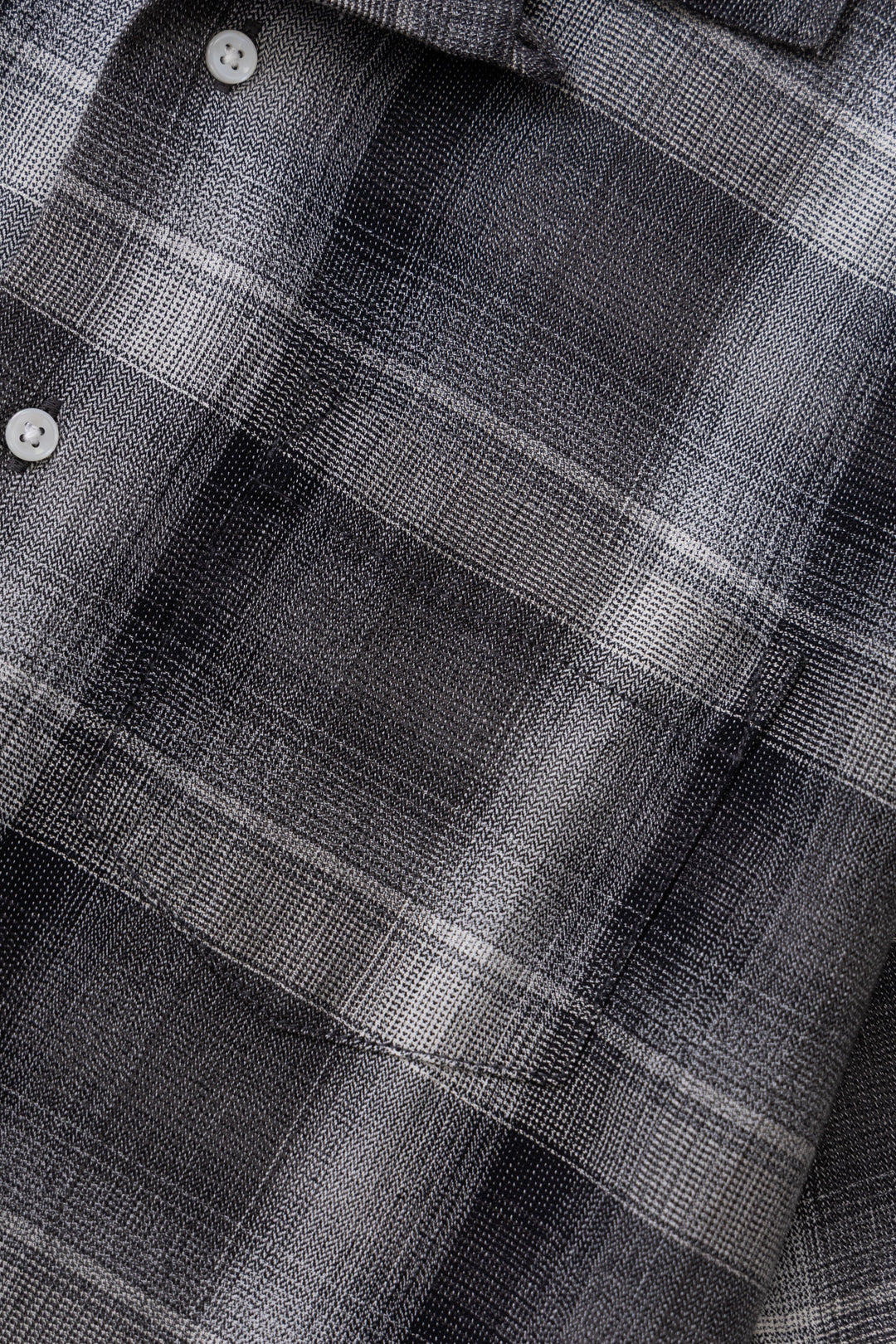 Service Works - Plaid Resort Shirt - Black