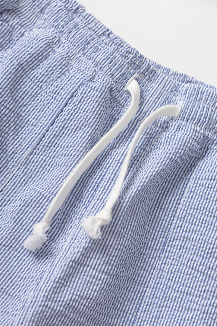 Service Works - Seersucker Chef Pants - Navy Stripe