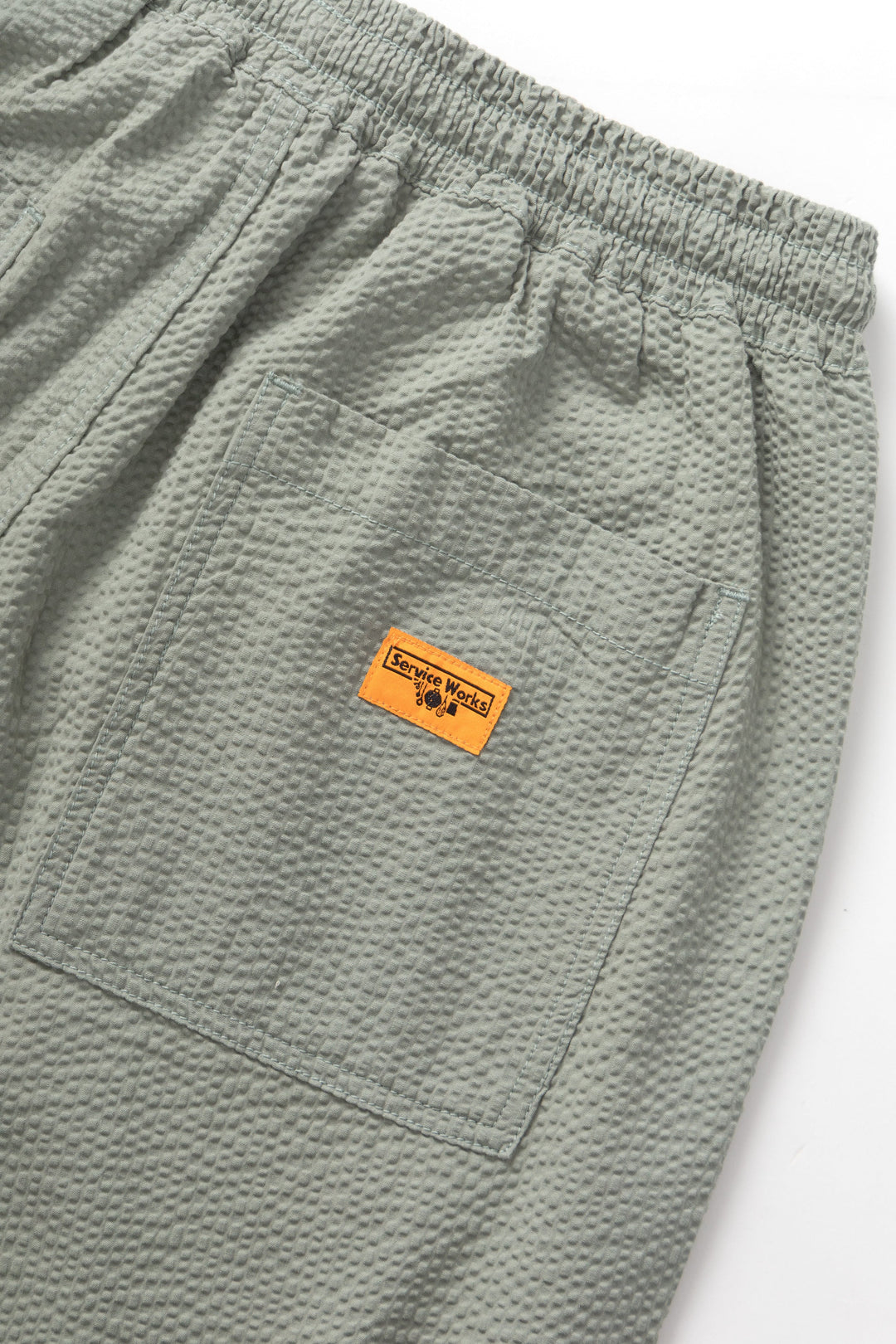 Service Works - Seersucker Chef Pants - Sage