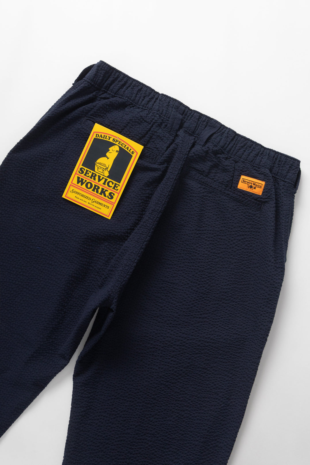 Service Works - Seersucker Waiters Pant - Dark Navy
