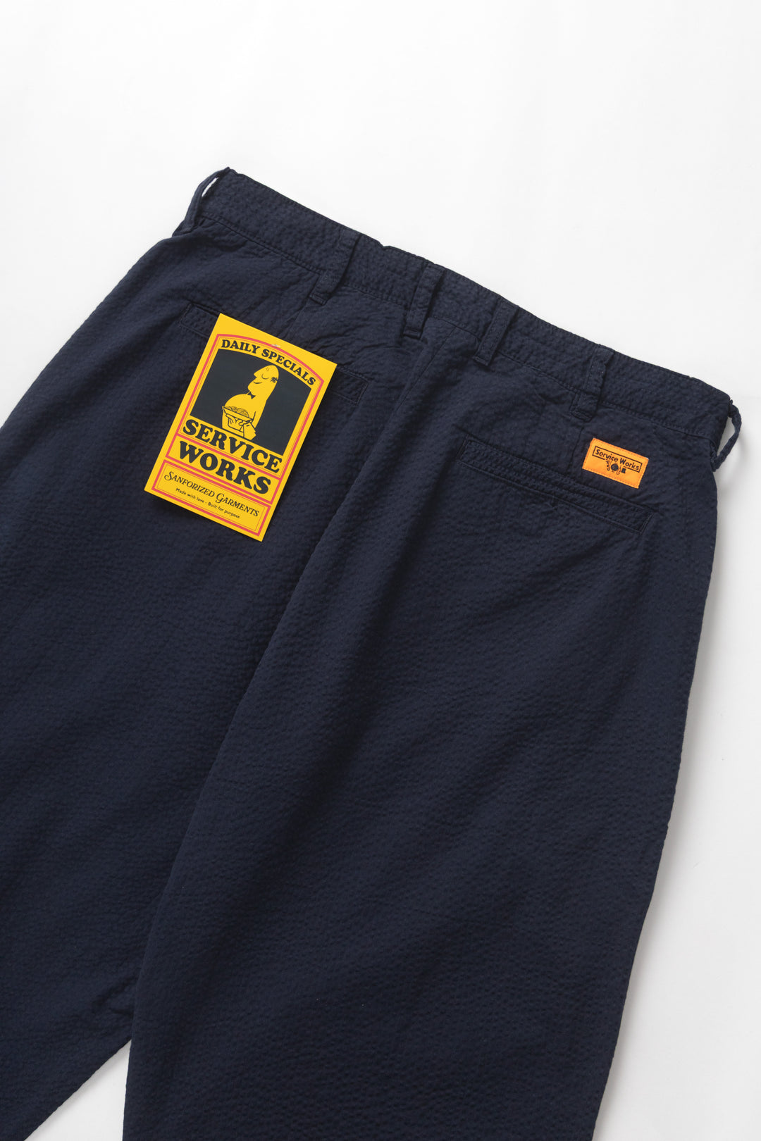 Service Works - Seersucker Part Timer Pant - Dark Navy