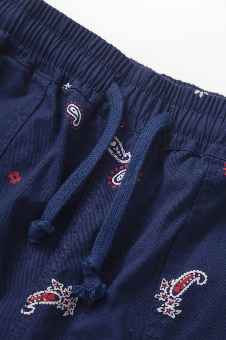 Service Works - Paisley Chef Pants - Royal