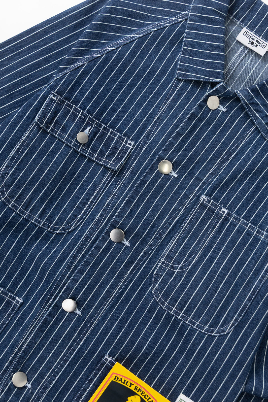 Service Works - Pinstripe Denim Coverall 2.0 - Indigo