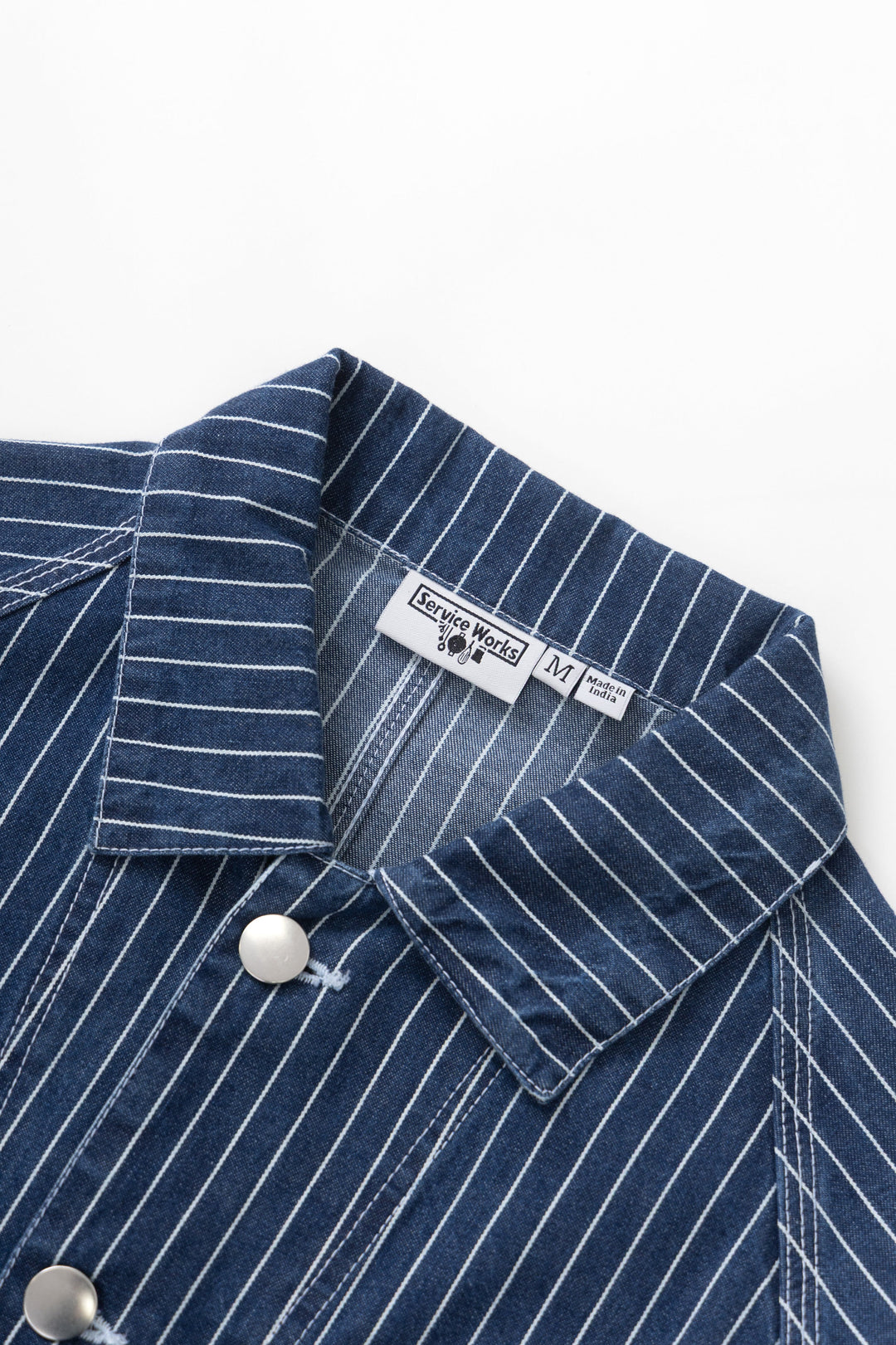 Service Works - Pinstripe Denim Coverall 2.0 - Indigo